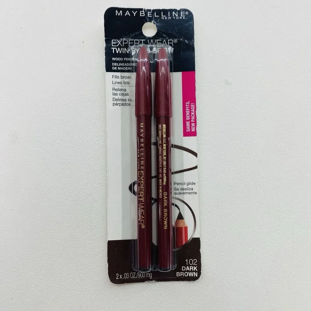Cover Girl Easy Breezy Brow Rich Brown & Maybelline Expert Wear Twin Eye & Brow